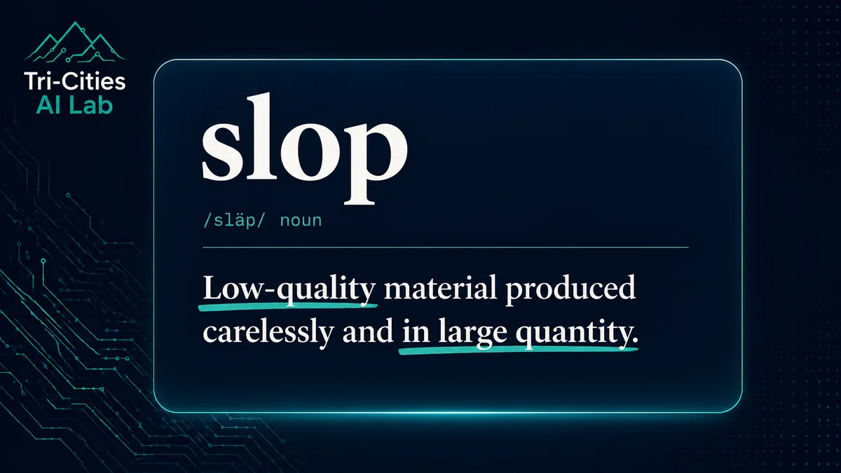 AI Isn't the Slop. The Missing Review Step Is.