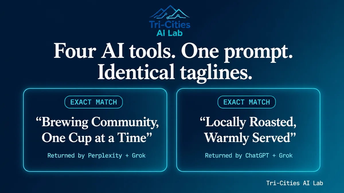 I Asked Four AI Tools the Same Question. They Gave Me the Same Answer.