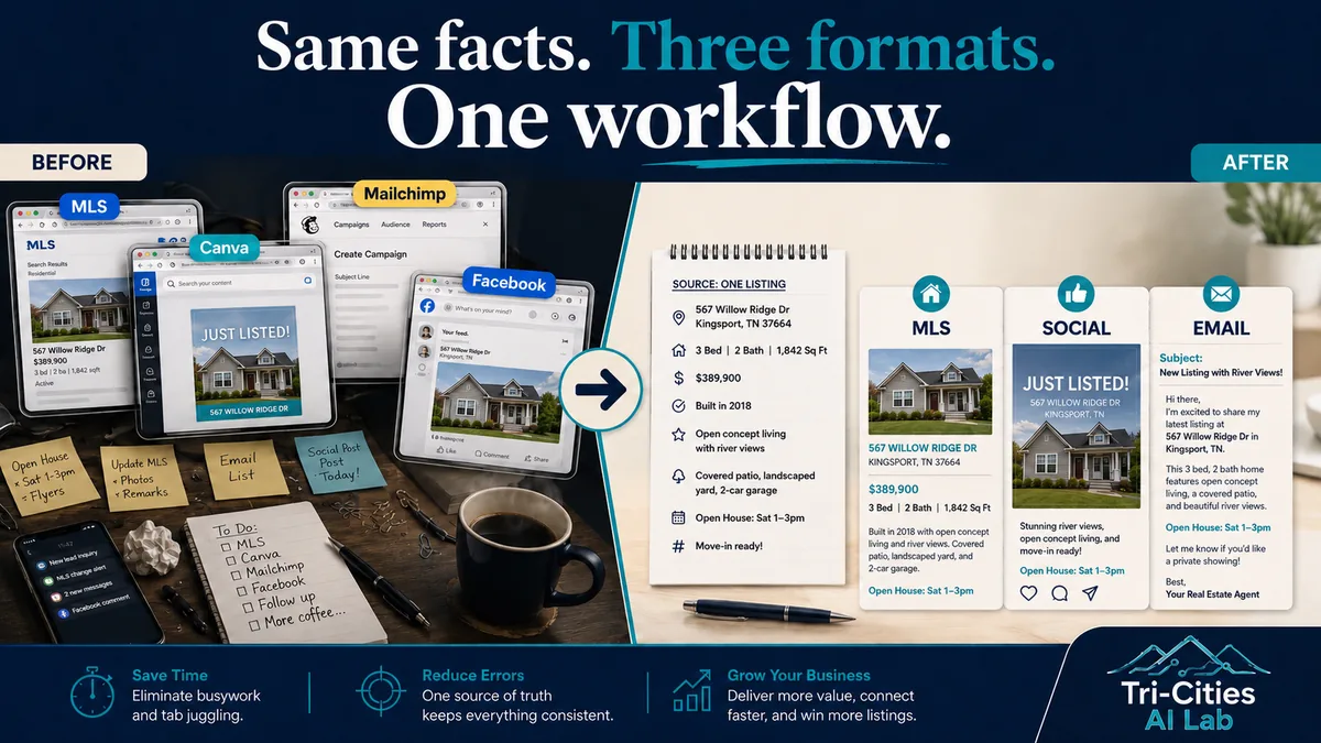 The Most Copy-Pasted Job in Real Estate (And How to Stop Doing It)