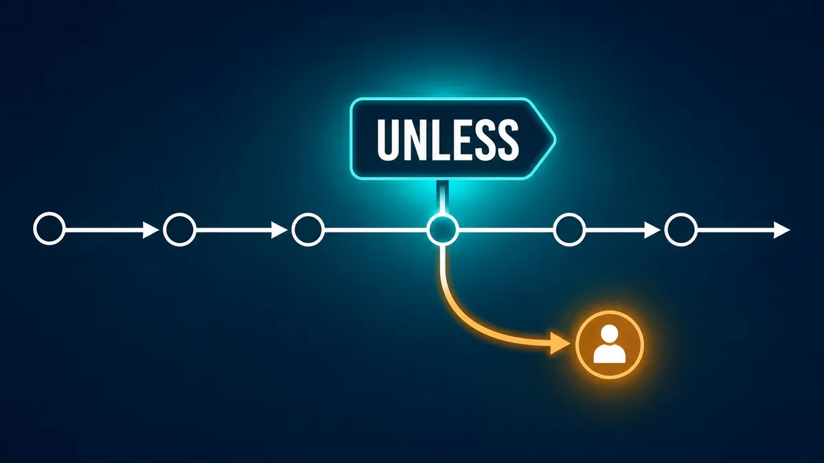 Your Business Runs on the Word "Unless"