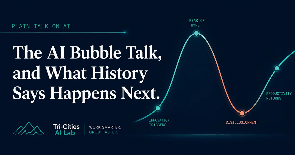 The AI Bubble Talk, and What History Says Actually Happens Next