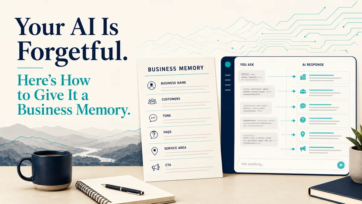 Your AI Is Forgetful. Here's How to Give It a Business Memory.